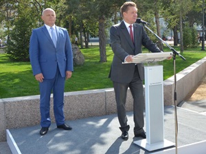 Алексей Миллер и Виктор Назаров о начале второго этапа реконструкции центра Омска